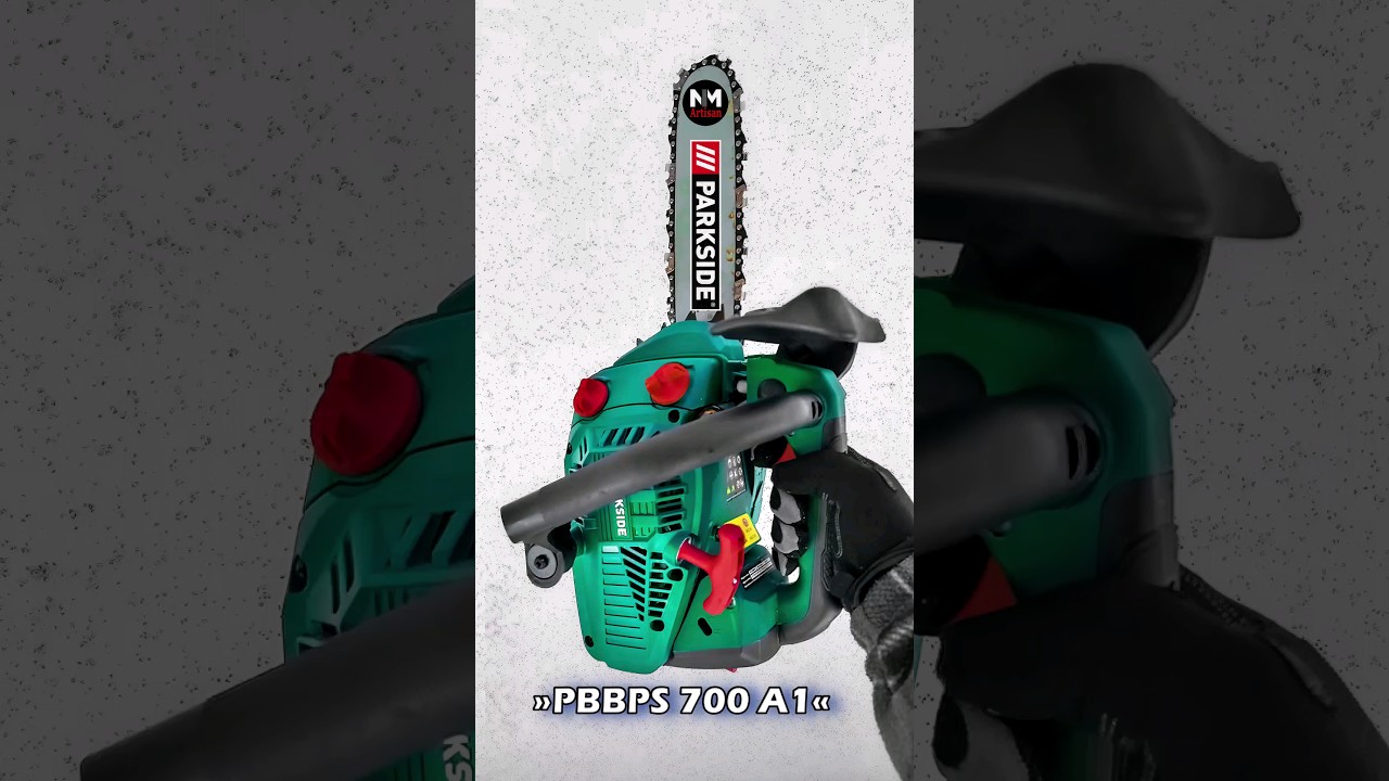 PARKSIDE PBBPS 700 A1 Gasoline Chainsaw : The Ultimate Anti-Kickback Tree  Care Solution - YouTube