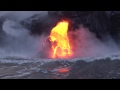 Hawaii: Lava flow and ocean entry