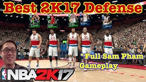 Best Defense NBA 2K17 Tips 2K17 Defensive Settings. How to Play 2K17 Full Sam Pham Gameplay#33