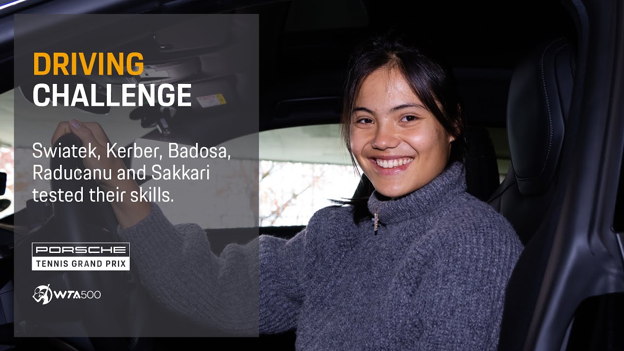 Porsche Tennis Grand Prix 2022 | Driving Challenge