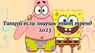 ТАНЦУЙ ЕСЛИ ЗНАЕШЬ ЭТОТ ТРЕНД 2023