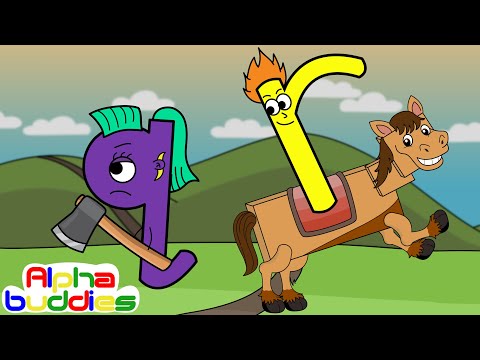 Abc Phonics For Kids | Letters Q-R | Alphabet Buds Ep.18