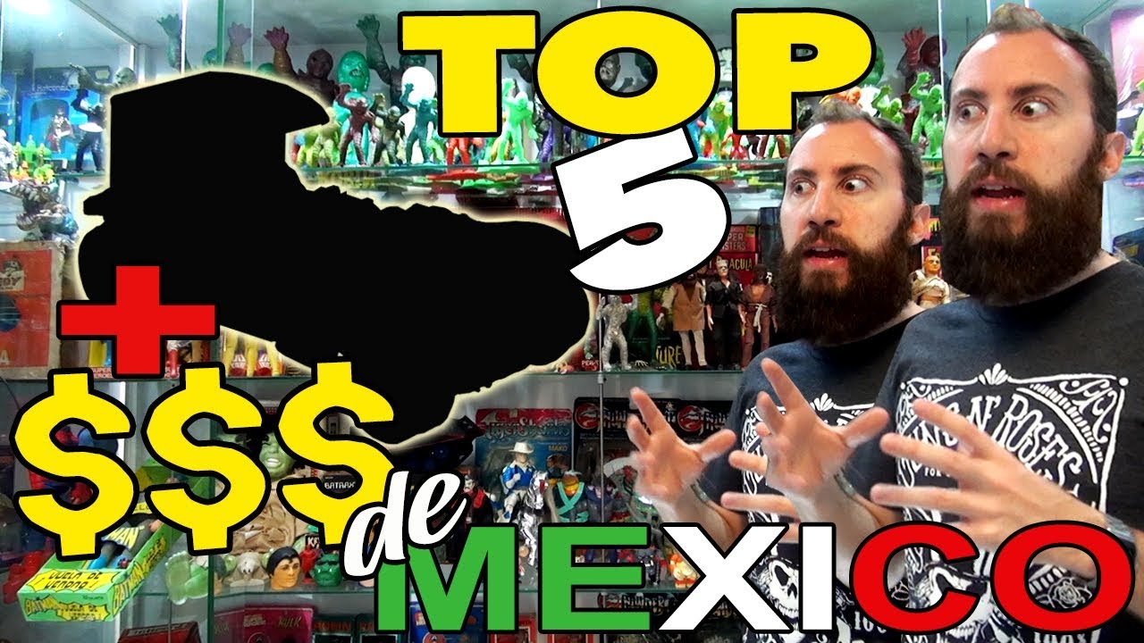 LOS JUGUETES MÁS CAROS Y RAROS DE MÉXICO TOP 5 MOST EXPENSIVE & RARE MEXICAN VINTAGE TOYS MADHUNTER