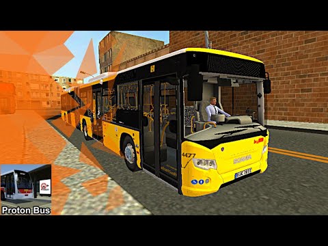 Scania Articulated Bus City Driving  Proton Bus Simulator Urbano Android  Gameplay 