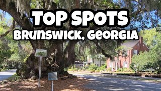 Brunswick Georgia TOP THINGS TO DO and SEE | Lovers Oak | Courthouse | Golden Isles