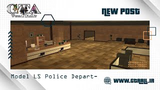 Free download of the LS Police Department model and mapping for MTA:SA