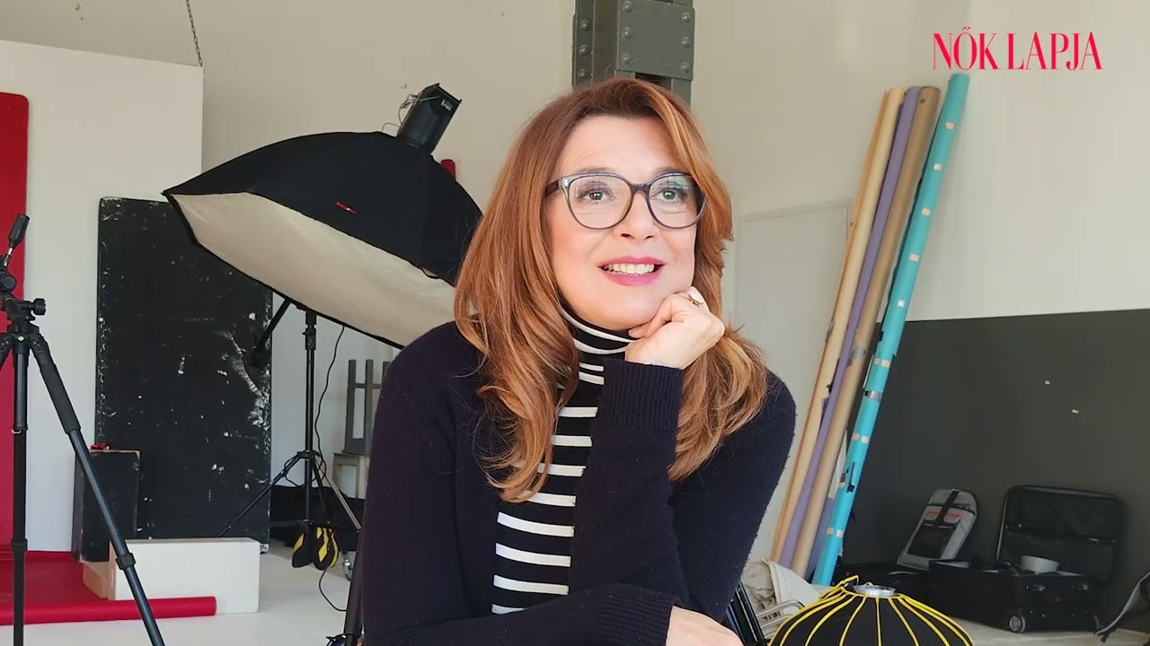 Borbás Marcsi a Nők Lapja címlapján