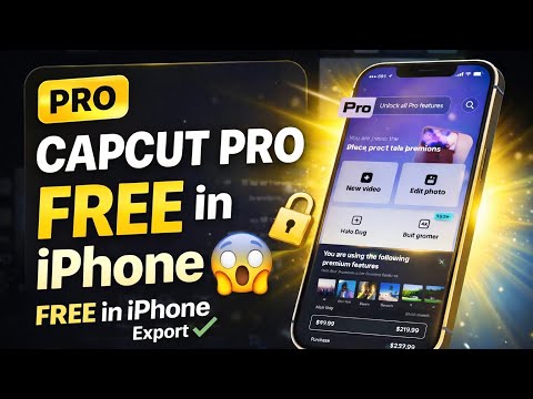 CapCut export problem in iPhone | CapCut Pro Free for iOS | 2026 Trick