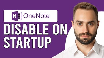 How To Disable OneNote On Startup (How To Stop OneNote From Opening On Startup)