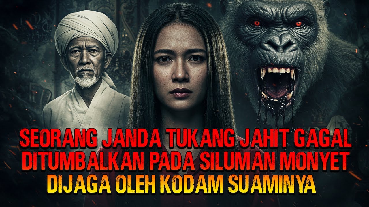 SEORANG JANDA TUKANG JAHIT GAGAL DITUMBALKAN PADA SILUMAN MONYET DIJAGA OLEH KODAM SUAMINYA