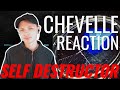 Chevelle - Self Destructor [REACTION/REVIEW]