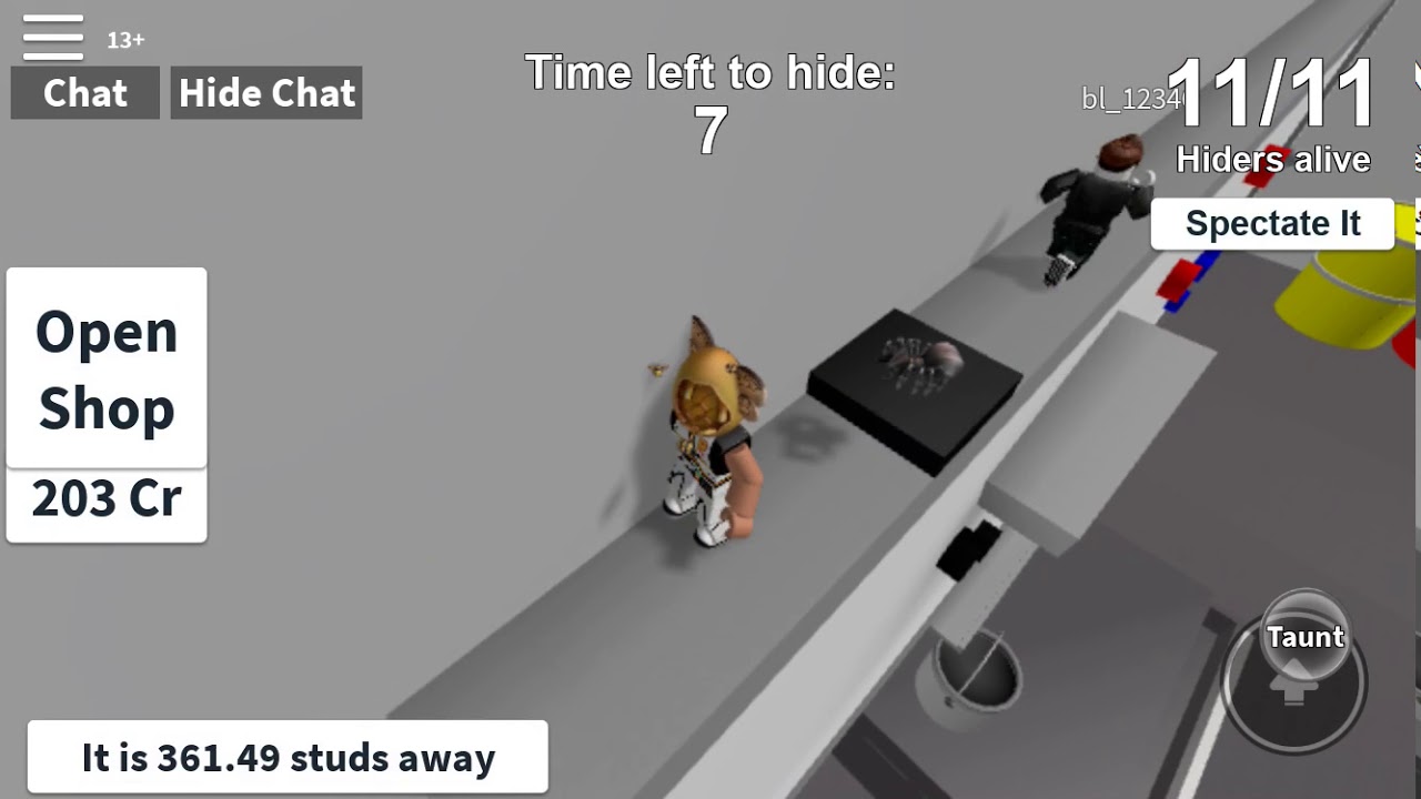 Best Hiding Spot In The Garage Hide And Seek Extreme Roblox Youtube - best hiding spots in roblox hide and seek