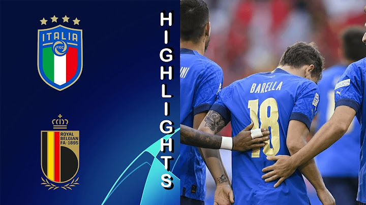 Italia vs Belgio 2-1 Highlights|Nations League 2021/2022
