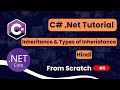 Inheritance | Base & Derived Class | C#.NET Tutorial for Beginners in Hindi | Part 5