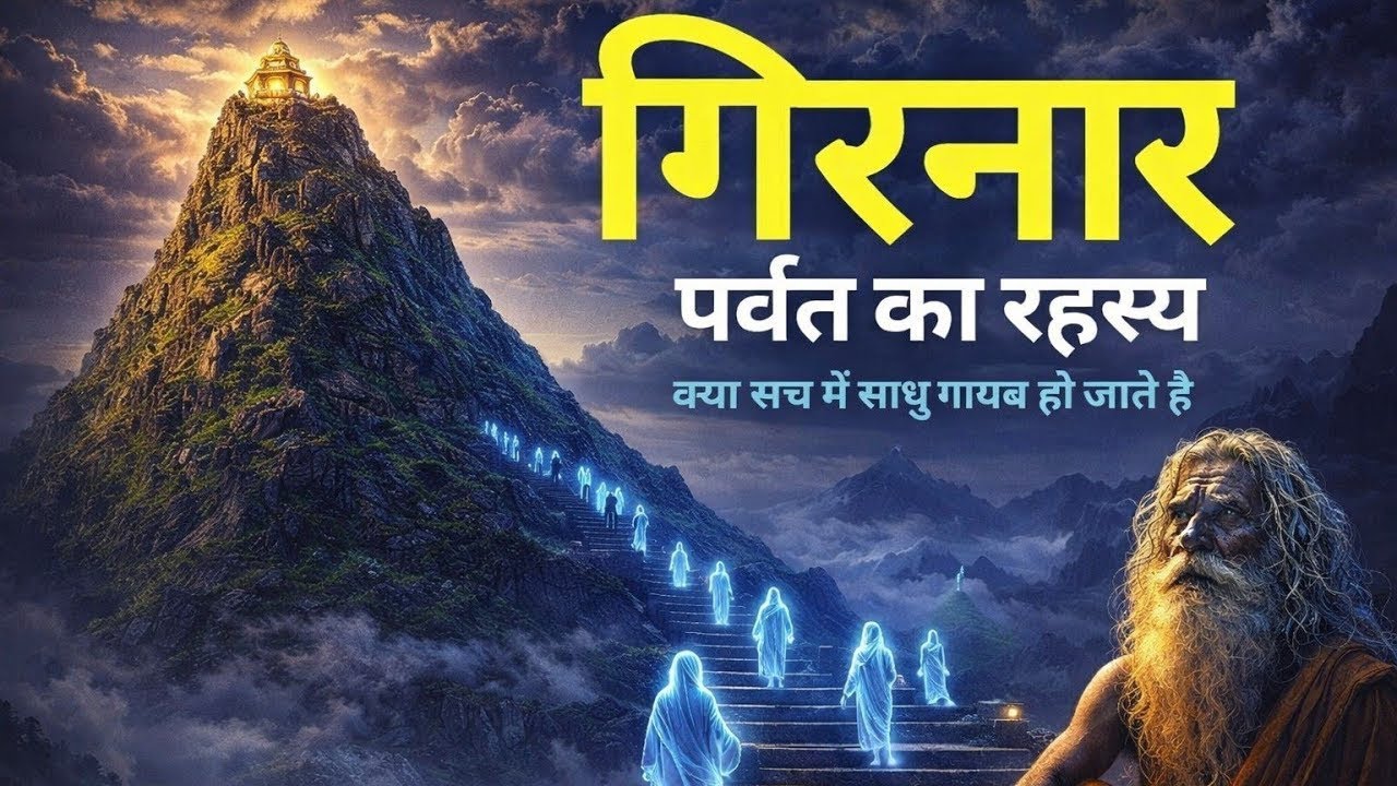 गिरनार पर्वत का खौफनाक रहस्य 😱 | क्या यहाँ आज भी सिद्ध योगी जीवित हैं?