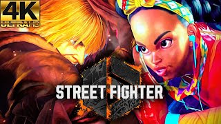 Street Fighter 6: 4K Player Matches w/ Ken, Kimberly, Guile, Juri