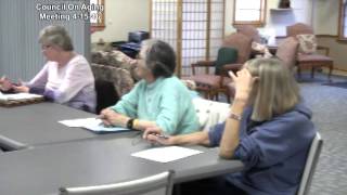 Scituate Council On Aging Meeting 4-15-16