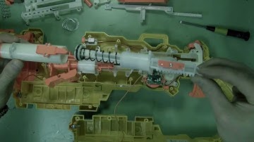 Spring Installation for Nerf Vulcan by Orange Mod Works