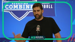 Watch Eagles coach Nick Sirianni's NFL Combine 2024 press conference