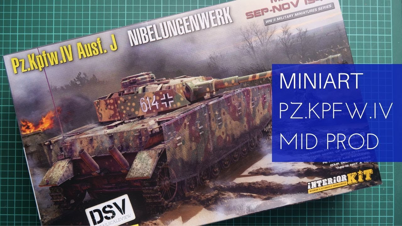 Miniart 1/35 Pz.Kpfw.IV Ausf.J Nibelungenwerk Interior Kit (35339