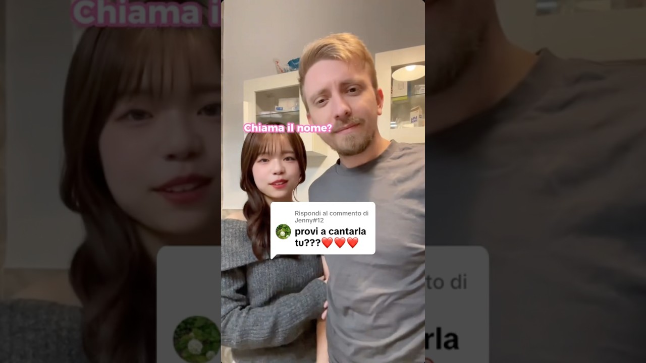 Quella canzone giapponese virale… cantata da una coppia!!🇯🇵🇮🇹❤️ #shorts