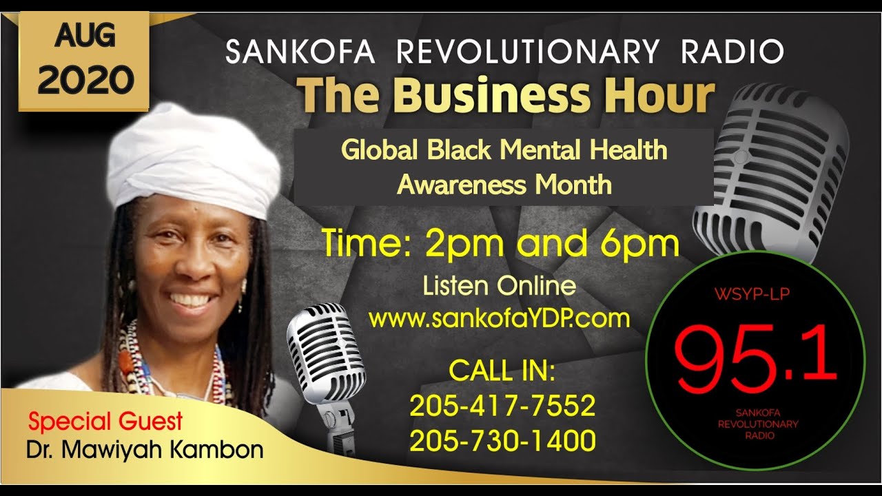The Business Hour Interviews Dr Mawiyah Kambon about Global Black Mental Health Awareness Month