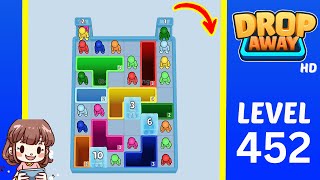 Drop Away Level 452 Solution Walkthrough