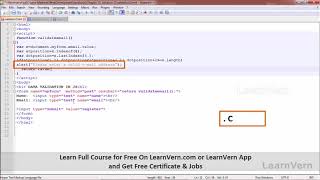 What Is Data Format Validation In Javascript In Hindi - Free On LearnVern