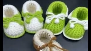 FAST Crochet Baby Booties (BEGINNER Friendly, EASY Tutorial)