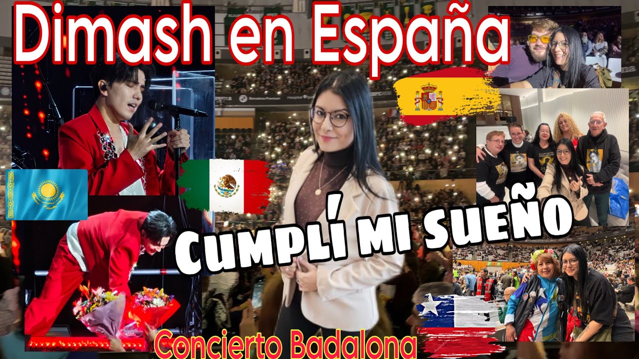 DIMASH EN ESPAÑA-CONCIERTO-DEARS-ENTREVISTAS 🇪🇸🇰🇿