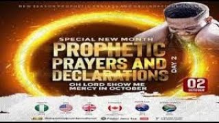 OCTOBER SPECIAL NEW MONTH PRAYERS - DAY 2 || NSPPD || 2ND OCTOBER 2025