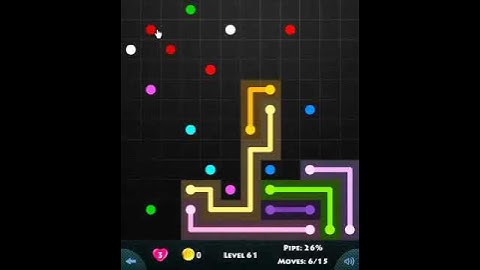 flow game facebook - 12 x 12 mania level 61 Connect the dots