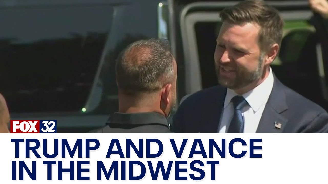 Trump, Vance return to campaign trail in Michigan and Wisconsin - YouTube