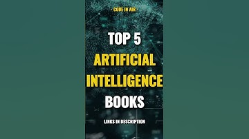 TOP 5 BOOKS FOR ARTIFICIAL INTELLIGENCE ✅ | BEST BOOKS FOR ARTIFICIAL INTELLIGENCE #ai #ml #shorts