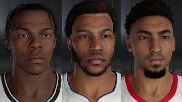 NBA 2K22: ALL NEW FACE SCANS OFFICIAL PATCH 1.10 (CURRENT GEN)
