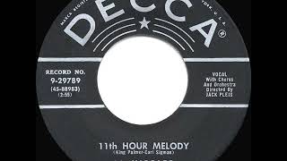 Watch Al Hibbler 11th Hour Melody video