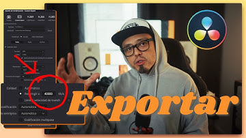 DaVinci Resolve cómo exportar con máxima calidad. Renderizar correctamente.