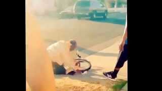 Roc Royal from popular band group mindless behavior beats up elderly man on bike over $10