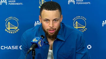 Stephen Curry Talks about Klay & Win vs Heat, Postgame Interview