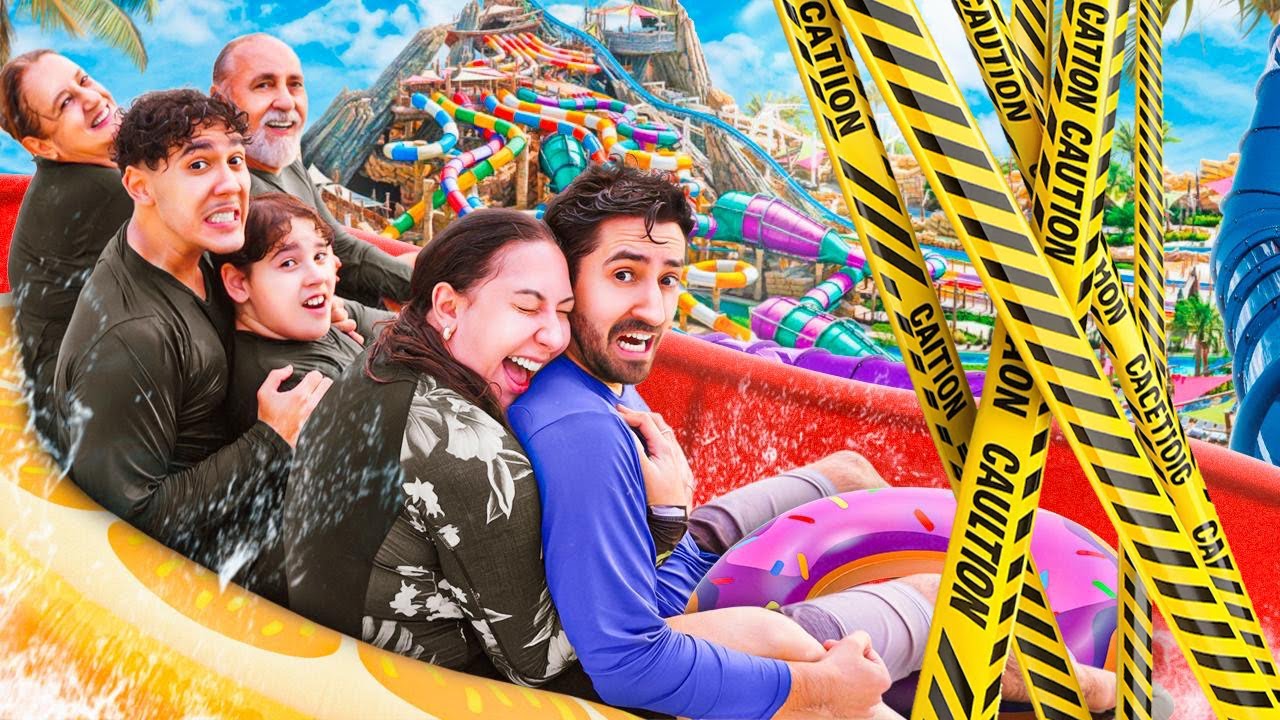 FECHAMOS um Parque Aquático pra Minha Família