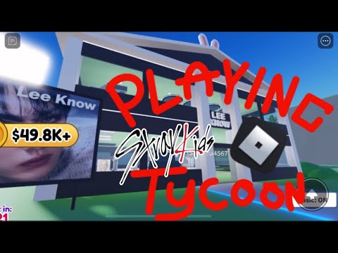 PLAYING A SKZ ROBLOX TYCOON || #straykids #roblox - YouTube