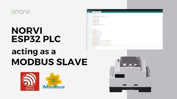 ESP32 as a MODBUS RTU SLAVE with NORVI: Digital Inputs assigned to Discrete Coils on Slave