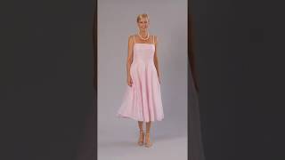 Soft Pink Tea Length Dress for the Mother of the Bride / Groom screenshot 2