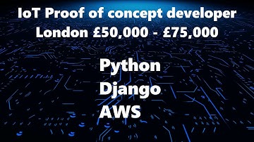 Django /Python Developer vacancy in London.