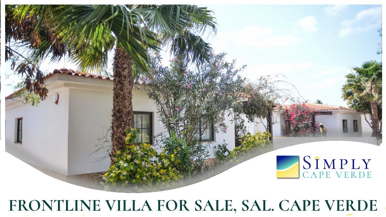 Tortuga Beach Resort. Villa 6 walk through. Sal. Cape Verde. Property For Sale. YouTube