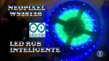 Como Conectar y Programar Tiras LED WS2812B Con ARDUINO