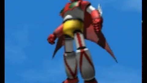 PS1(플스1) 슈퍼로봇대전(슈로대) 알파 데모 영상 겟타1(게타1)