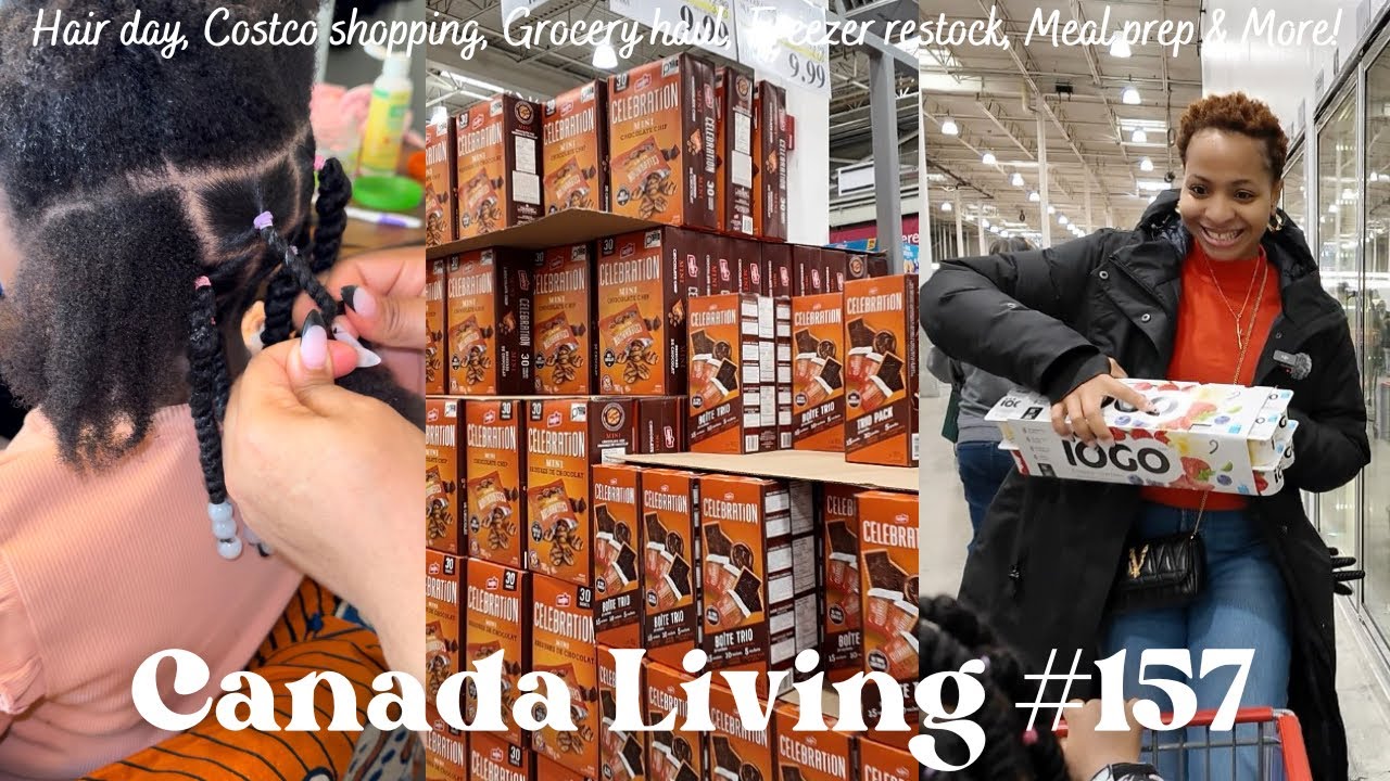 Mom Life Abroad 🇨🇦 | Affordable Protein Finds + Costco Budget Shopping for a Family of 3