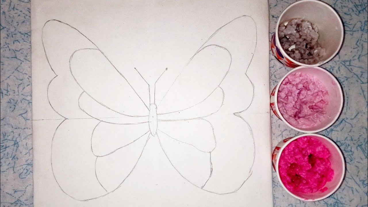 amazing-diy-home-decor-ideas-from-tissue-paper-butterfly-wall-art