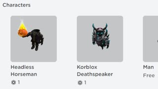 HEADLESS HORSEMAN & KORBLOX DEATHSPEAKER 1 ROBUX ONLY!💀 GET FREE HEADLESS & KORBLOX NOW!